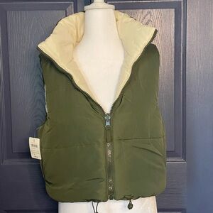 Windsor Olive and Cream Vest